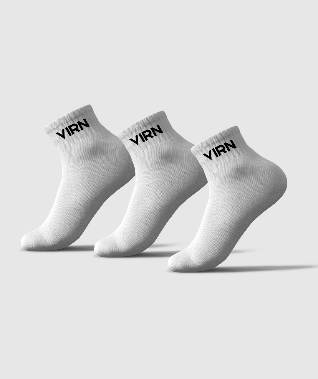 Trainer Socks - WHITE (3er Pack)