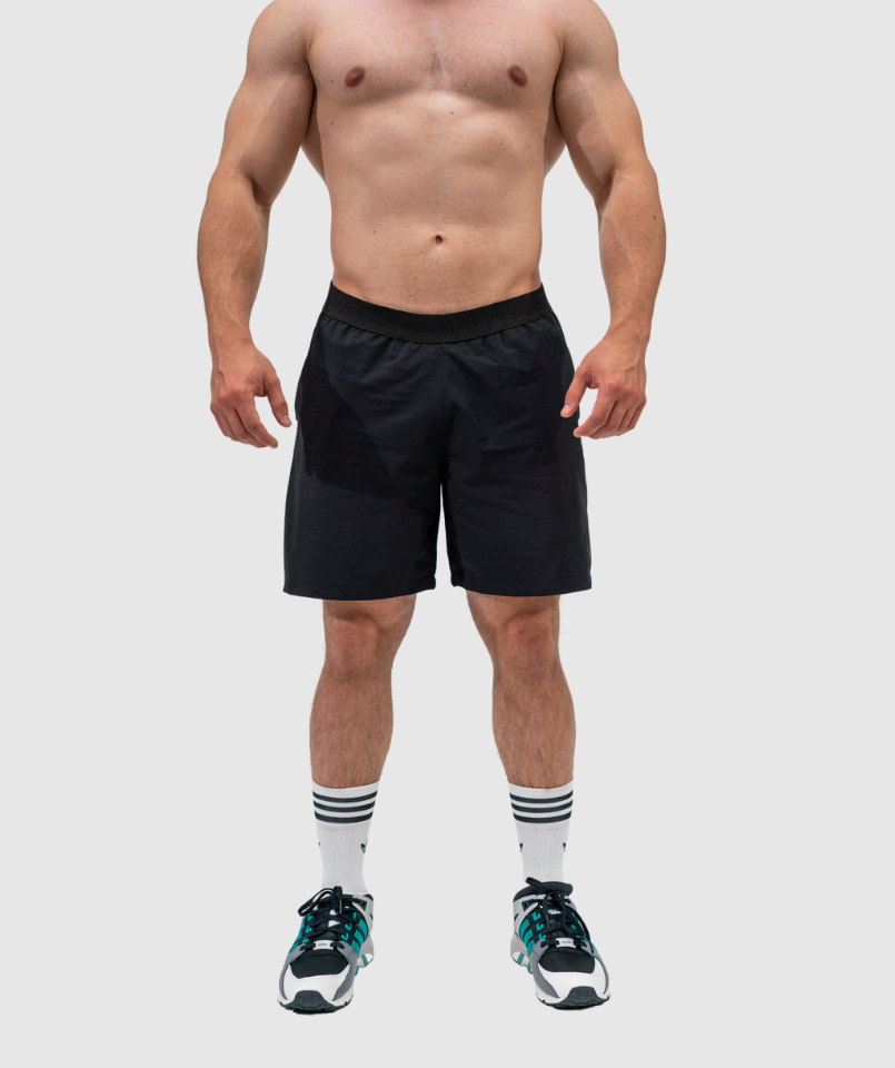 Boxer Woven Shorts - Black
